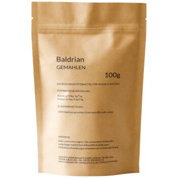 Baldrian Pulver, 100g