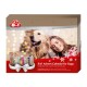 8in1 Adventskalender für Hunde mit festlichem Design und Golden Retriever, der tägliche Leckereien und Überraschungen bietet.