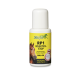 Stiefel RP1 Insekten-Stop Roll-On Insektenschutzmittel für Pferde, mit einem Pferdebild und Text in Deutsch, der die Wirksamkeit hervorhebt.