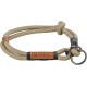 BE NORDIC Zug-Stopp-Halsband Hund beige S-M