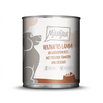 Nassfutter Hund Adult herzhaftes Lamm 6x800 g