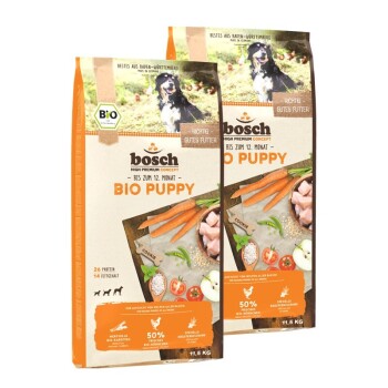 bosch BIO Puppy Hühnchen + Karotten 2×11,5 kg