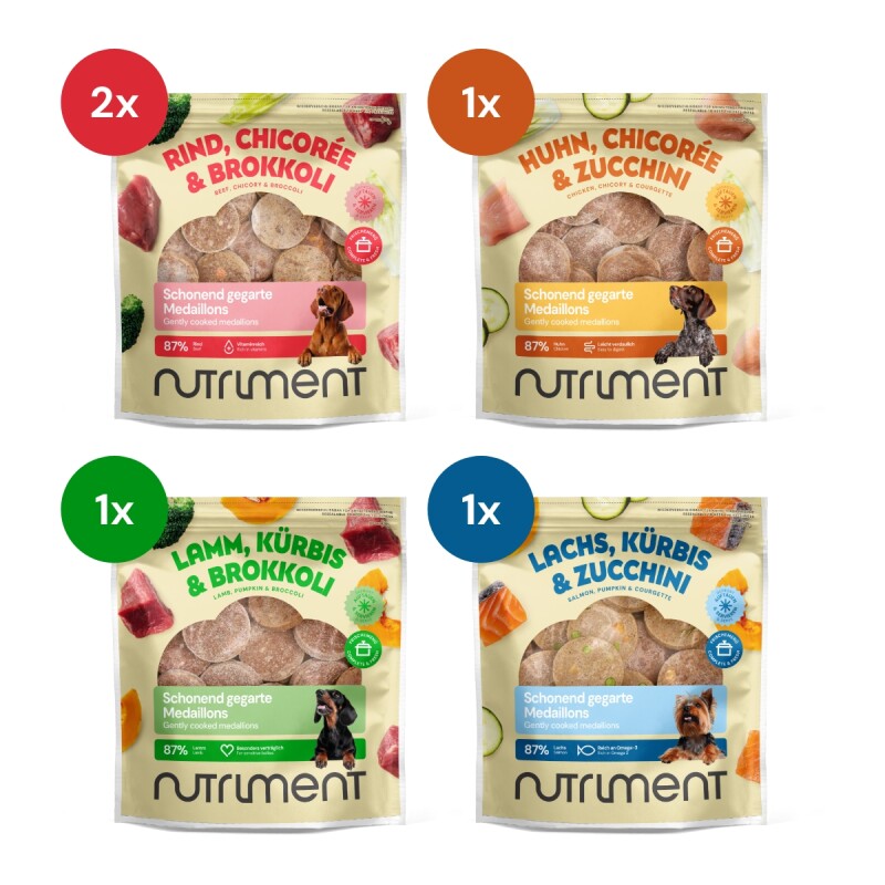 Nutriment Medaillons Probierpaket 5x800 g