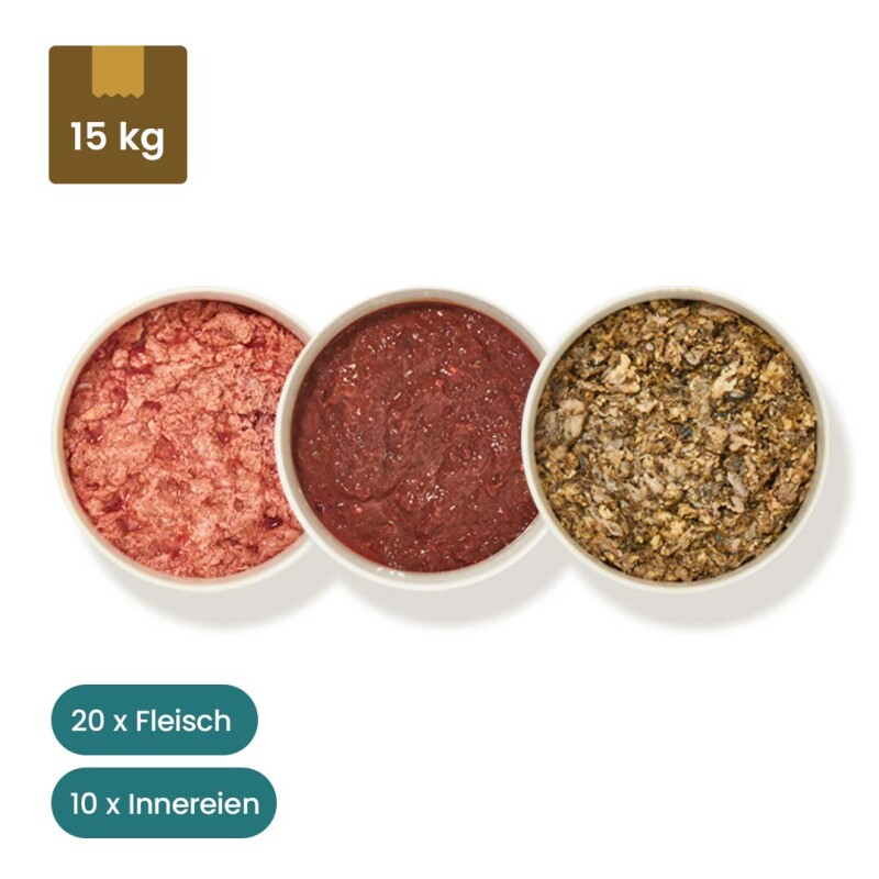 haustierkost.de Hund Aktiv Frostfutter 15 kg