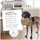 Collage mit einer Person, die eine Katze hält, einer Person, die einen Hund streichelt, und einer Frau mit einem Pferd. Der Text lautet 'NATURPRODUKTE' und 'Damit es dir gut geht.'