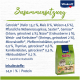 Tierfutterverpackung "Vitakraft MENU Vital" mit deutscher Zutatenliste, die natürliche Zutaten und 14,0 % Protein hervorhebt.