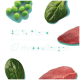 Das Bild zeigt grüne Erbsen, Spinatblätter und rohes Pferdefleisch, mit dem Text "82 % Pferd" und "Hypoallergen."