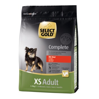 SELECT GOLD Complete XS Adult Rind 1 kg