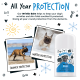All Year Protection Faltenbalsam für Hunde beruhigt und schützt Falten und Hautfalten, mit Sommer- und Winterschutz.