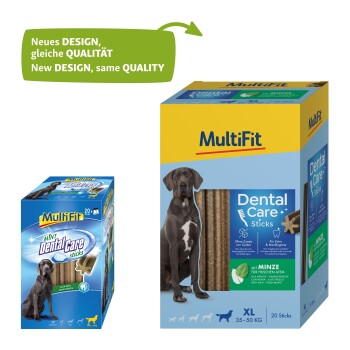 MultiFit Mint DentalCare sticks Multipack XL 20x MAXI ZOO