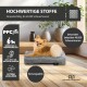 ® Hundebett mit Anti-Rutsch-Boden, strapazierfähiges Kissen für Hunde und Katzen, B47 x T30 x H7 cm, inkl. Gratis-Wassernapf