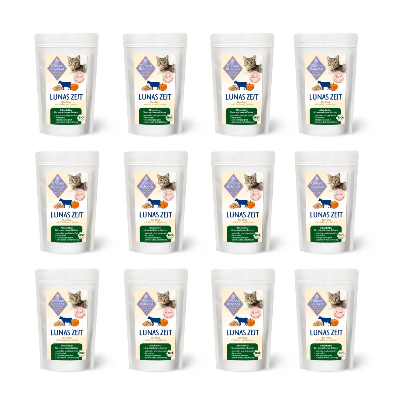 ChronoBalance Alleinfutter Rind mit Kürbis und Quinoa 2,4 kg