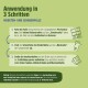 Anleitung auf Deutsch zur Verwendung von Insekten- und Kakerlakenfallen in 3 Schritten mit Illustrationen und Sicherheitshinweisen.