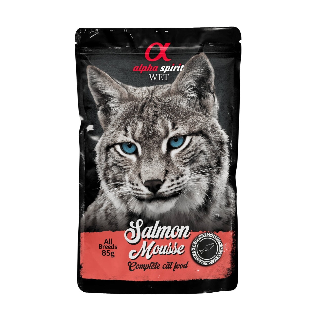 alpha spirit cat pouch mousse salmon