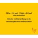 Nährwertangaben für Haustierfutter: 100 g = 318 kcal, 1 Stück = 8,9 kcal. Erinnerung, die gefütterte Menge in der gesamten täglichen Ration zu berücksichtigen.