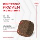 Pet food image showcasing "Scientifically Proven Ingredients" with EPA + DHA for joints and vitamins C & E for healthy aging.
