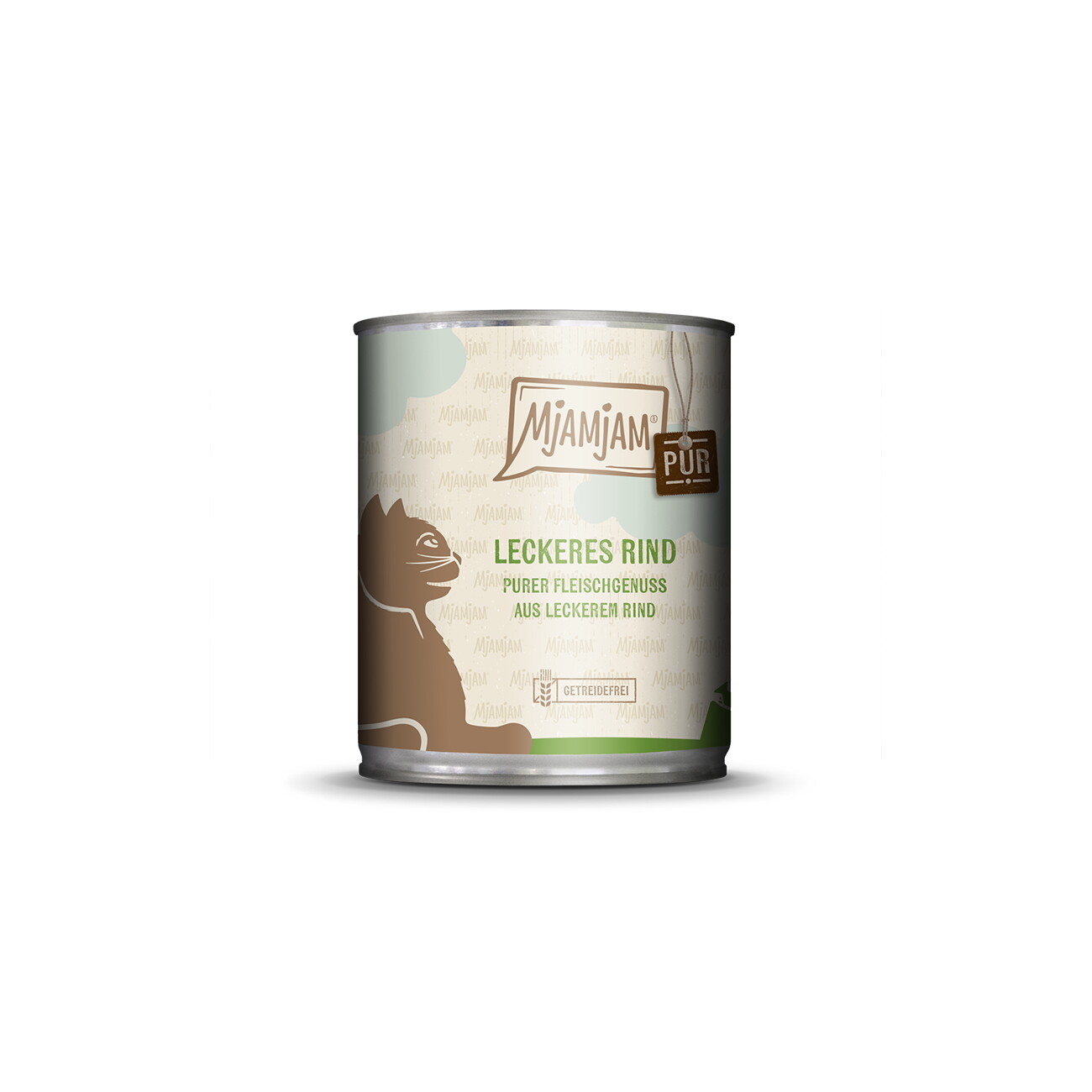 MjAMjAM Nassfutter Katze Adult, Purer Fleischgenuss 6x800 g Rind