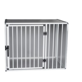 RHRQuality Hundebox Bluf Aluminium