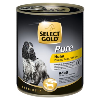 SELECT GOLD Pure Adult 6x800g Huhn