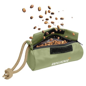 Futterbeutel - Snackbeutel für Hundetraining grün