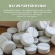 Kundenbewertung für Haustier-Tabletten, Bewertung 4,8/5 aus 7.191 Bewertungen. Der Text diskutiert die Zufriedenheit mit dem Produkt und seinen Vorteilen.