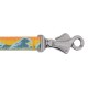 Reflektierende Hundeleine Crag™ blau/ türkis/ beige/ braun