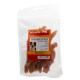 Miracle Dog Snacks Entenbrust Filet 70g natürliche Entenbrust-Hundesnacks in transparenter wiederverschließbarer Tüte mit Hundeabbildung.