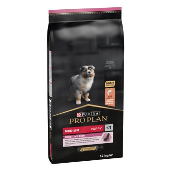 PRO PLAN Puppy Medium Sensitive Skin Lachs 12 kg