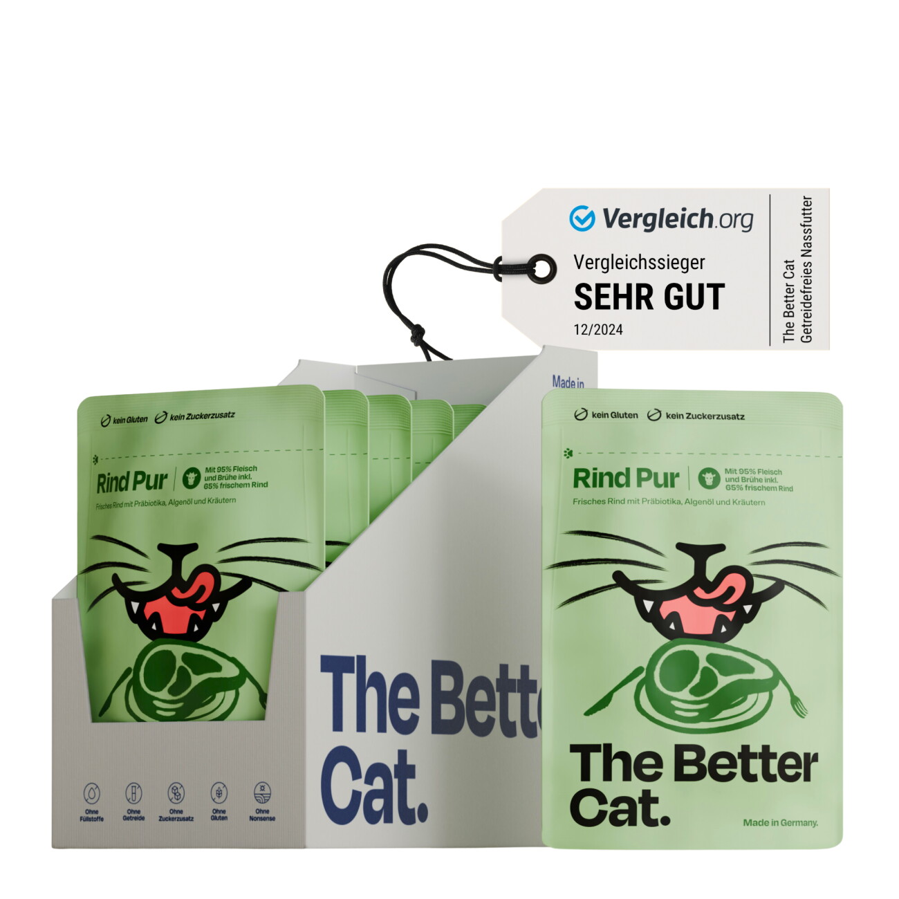 The Better Cat Nassfutter Rind 1,02 kg