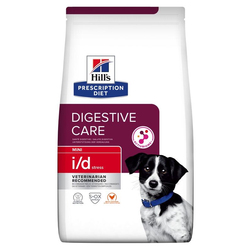 Hill's Prescription Diet Digestive Care i/d Stress Mini au poulet 3 kg