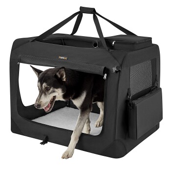 S-XXXL Transportbox Oxford-Gewebe schwarz 91 cm, 63 cm, 63 cm