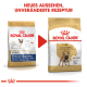 Bild von zwei Beuteln Royal Canin Hundefutter für Französische Bulldoggen, das ein neues Design mit dem Text "NEUES AUSSEHEN, UNVERÄNDERTE REZEPTUR" zeigt.