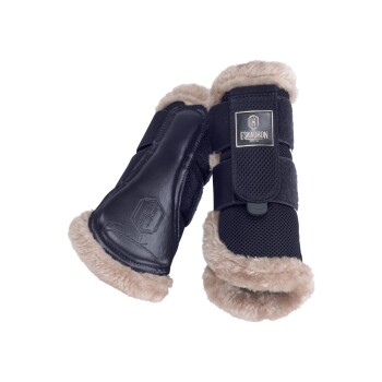 Gamaschen Mesh Fauxfur Heritage navy M