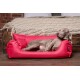 NEMO Hundebett Hundesofa S M L Hundekorb Katzenbett 65 80 100cm rot 80 cm, 22 cm, 60 cm
