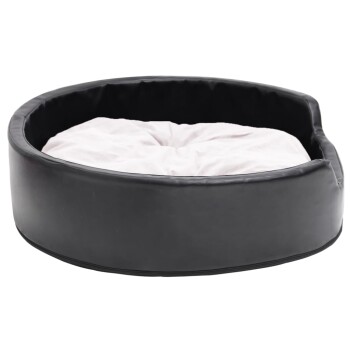 VidaXL Hundekörbchen mit Kissen beige M