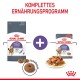 Royal Canin Appetite Control Haustierfutterverpackung mit Trockenfutter und Nassfutter, mit dem Text 'Komplettes Ernährungsprogramm' und 'Proven Results.'