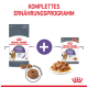 Royal Canin Appetite Control Haustierfutterverpackung mit Trockenfutter und Nassfutter, mit dem Text 'Komplettes Ernährungsprogramm' und 'Proven Results.'