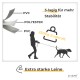 Schleppleine grau 10 m