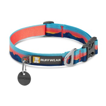 Ruffwear Crag™ Halsband blau/ türkis/ rosa L