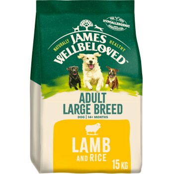 Adult Large Breed dry dog food Lamb & Rice 15 kg