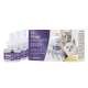 Felisepet Family Comfort Nachfüllpack mit drei Flaschen für einen Diffusor, mit zwei Katzen auf der Verpackung und Text in Deutsch.