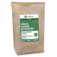 Braune Papiertüte mit AniForte-Hundefutter und grünem Etikett 'Früchte & Gemüse mit Kräutern'.