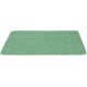 Green pet mat with a textured surface and paw print design in the corner, ideal for pet comfort and cleanliness.