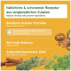 Liste der Zutaten für natürliches Haustierfutter mit Kräuterextrakten wie Wermut, Salbei, Thymian, wertvollen Walnüssen und antioxidativem Zimt.