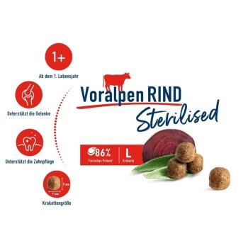 Supreme Sterilised Voralpen-Rind 10 kg
