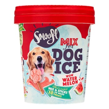 Smoofl Eis Mix für Hunde Wassermelone