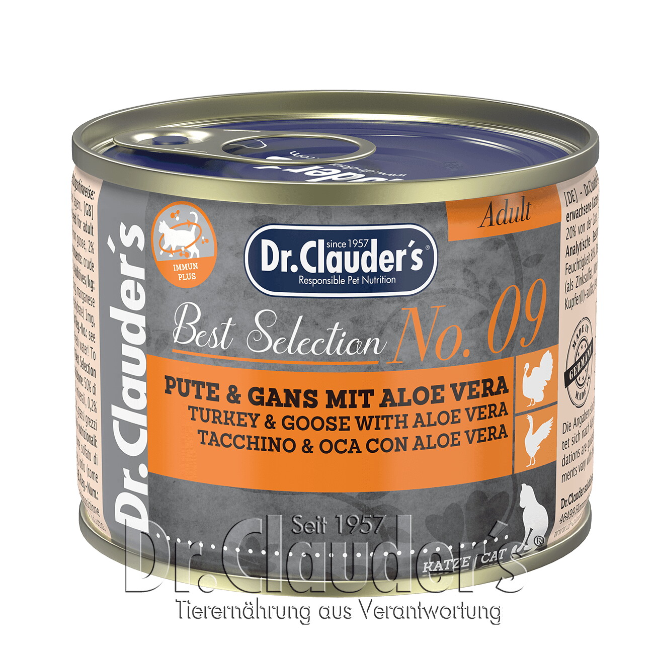 Dr. Clauder's Best Selection No 9 Pute & Gans mit Aloe Vera 12x200 g