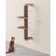 Clickat Kletterwand Kratzsäule 101cm Wand
