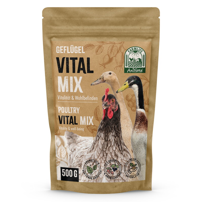 AniForte FarmLife Geflügel Vital Mix Pulver 500g