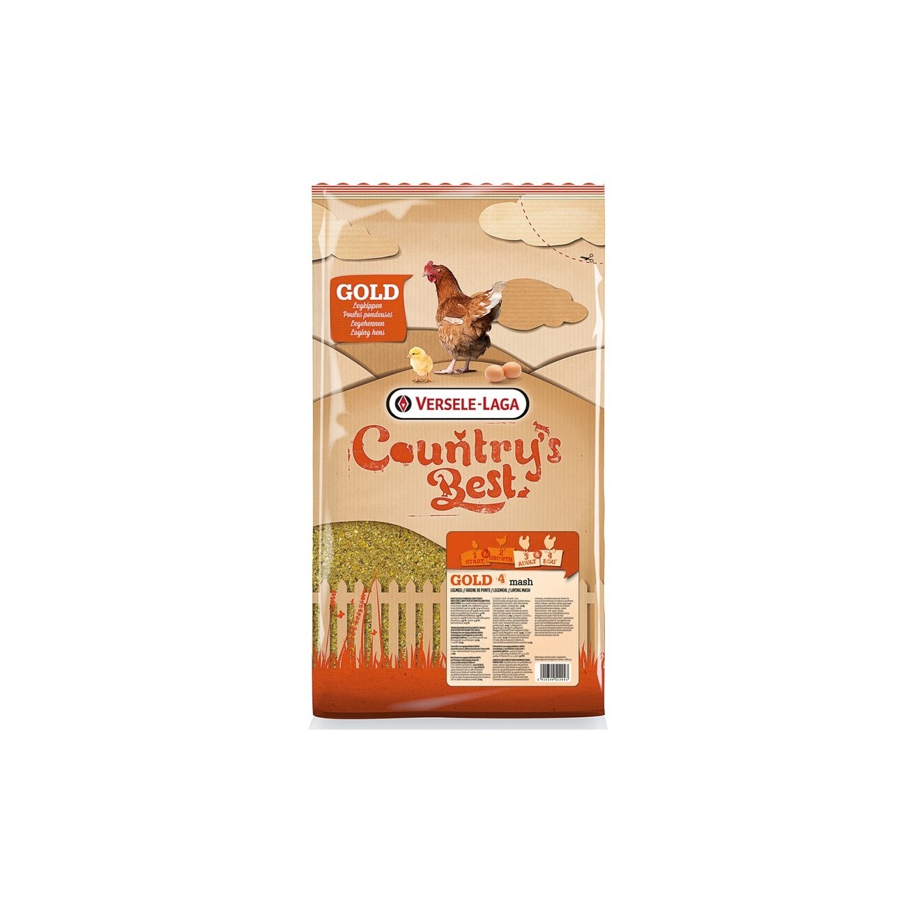 Austria product data sample: Versele-Laga Country's Best Gold 4 Mash 5kg